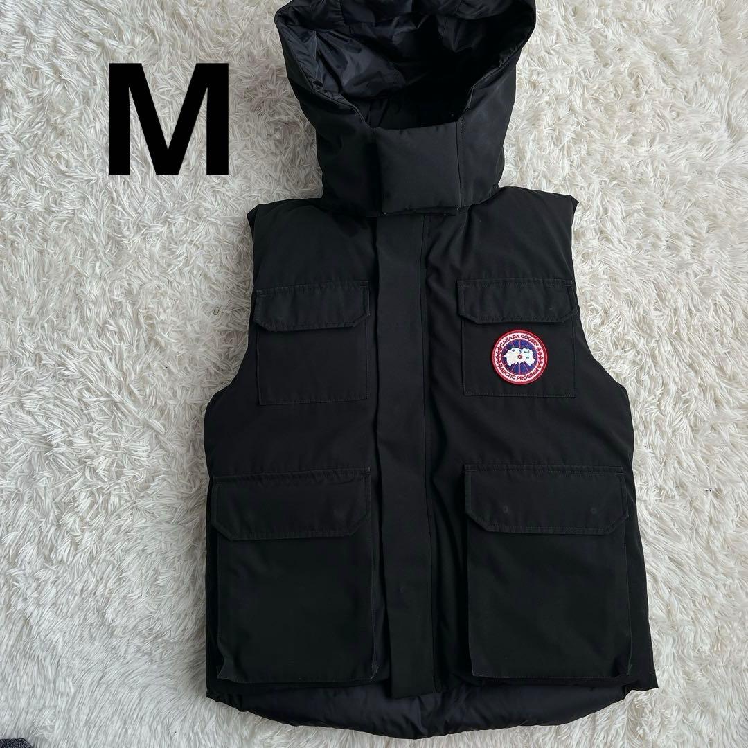 美品✨  ダウンベスト ブラック Mサイズ 3339JMD