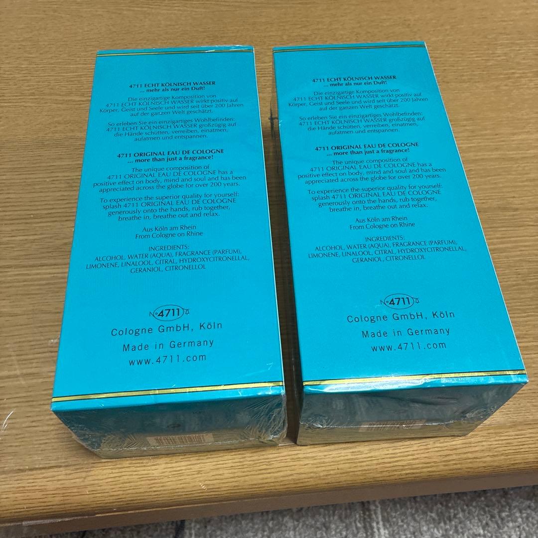 4711 オリジナルオーデコロン 800ml 2本セット