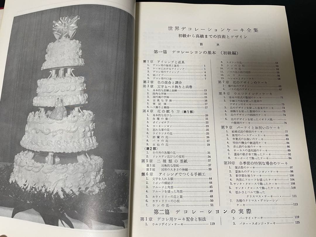 世界のデコレーションケーキ全集　食糧タイムス社