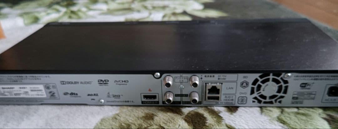 【ジャンク品】SHARP ブルーレイレコーダー 2B-C30DW1