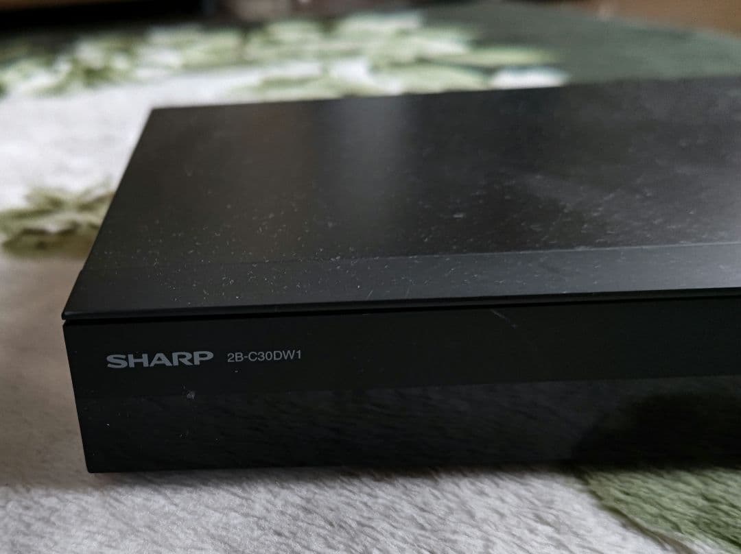 【ジャンク品】SHARP ブルーレイレコーダー 2B-C30DW1