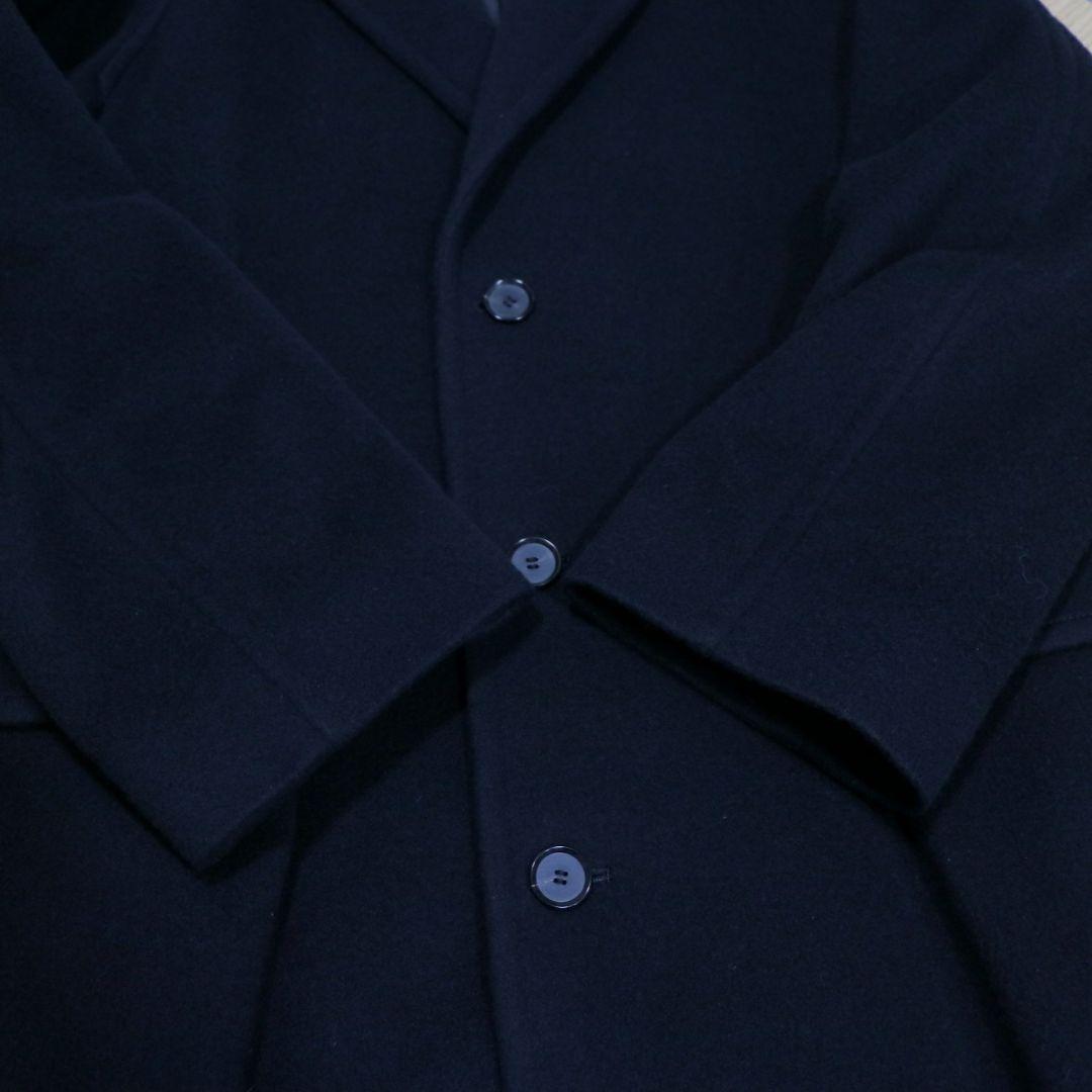 AURALEE 19AW カシミヤウールモッサー チェスターフィールドコート