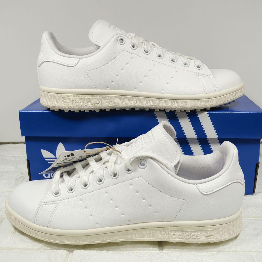 26.0 アディダス adidas スタンスミス スパイクレス ゴルフシューズ