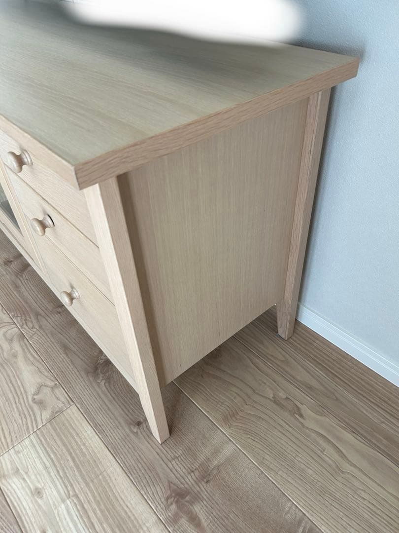 ニトリ　テレビ台　テレビボード　ローボード　オーランド120 無垢材