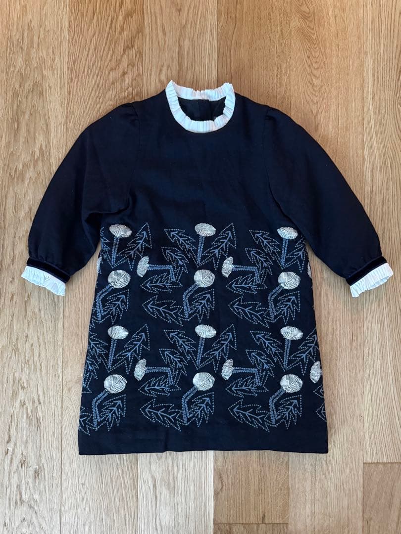 ミナペルホネン 110㎝ セレモニー ワンピース tanpopo