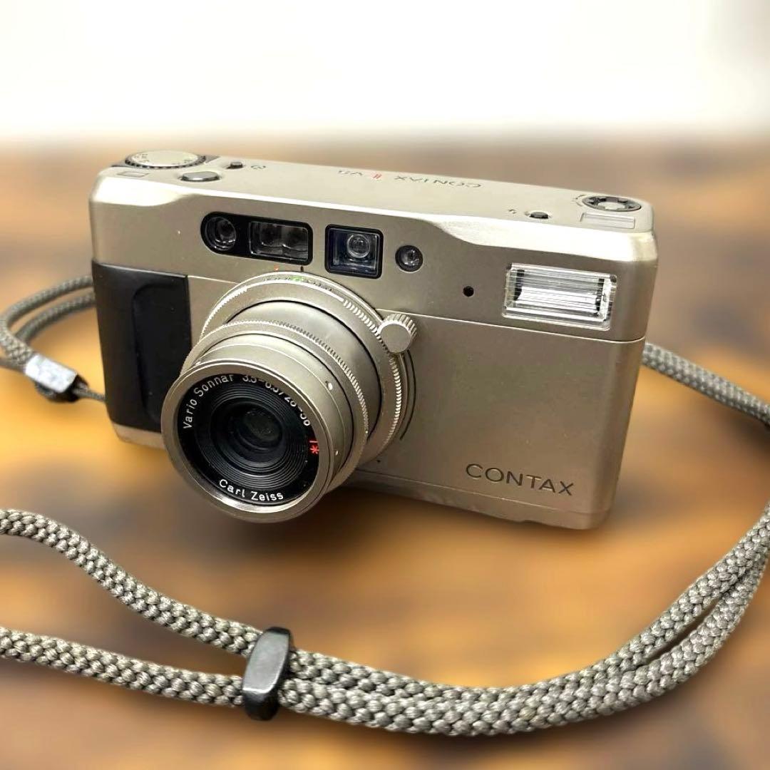 CONTAX tvs フィルムカメラ　ジャンク