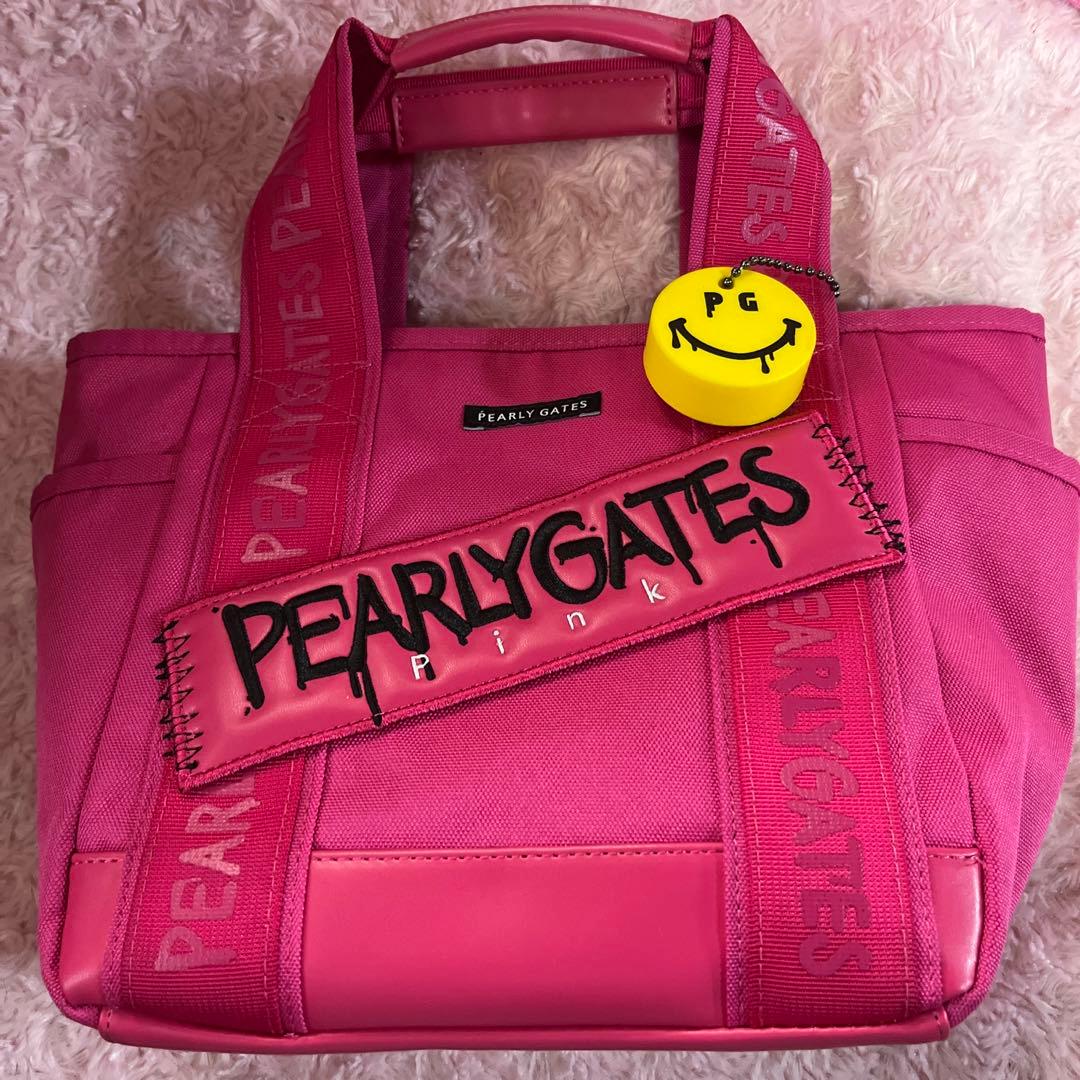 パーリーゲイツ　カートバッグ　ピンク