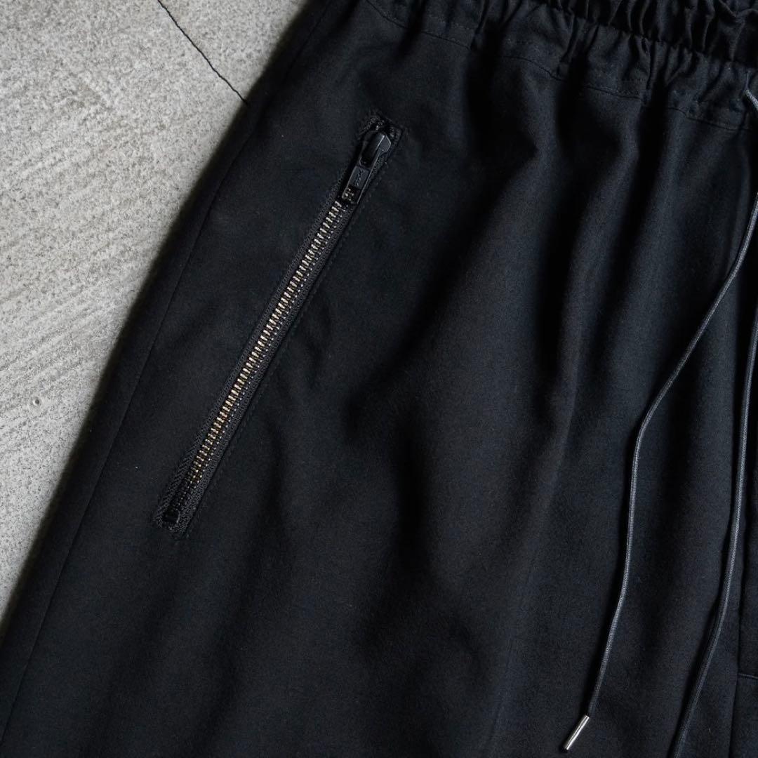 【キリム様】PRY シュウト サルエルジップパンツ ブラック サイズ0