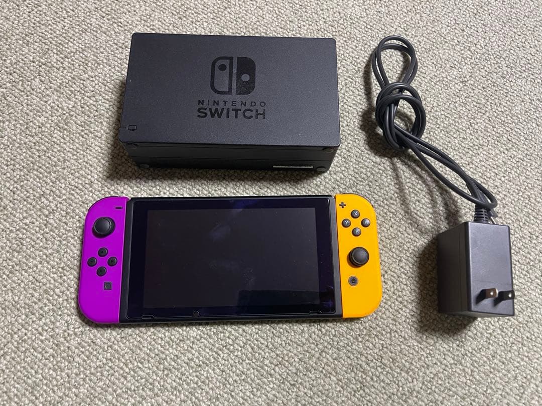 Nintendo Switch 本体 紫オレンジ Joy-Con