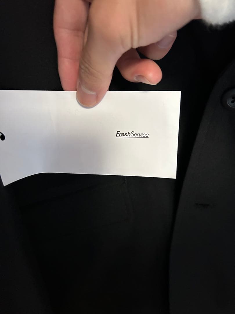 FreshService Wooly Twill Jacket ブラック