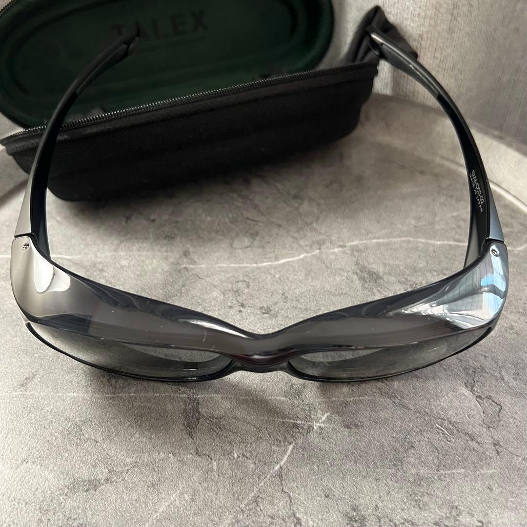 美品 タレックス オーバーグラス 偏光サングラス