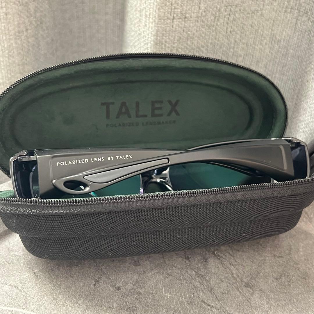 美品 タレックス オーバーグラス 偏光サングラス