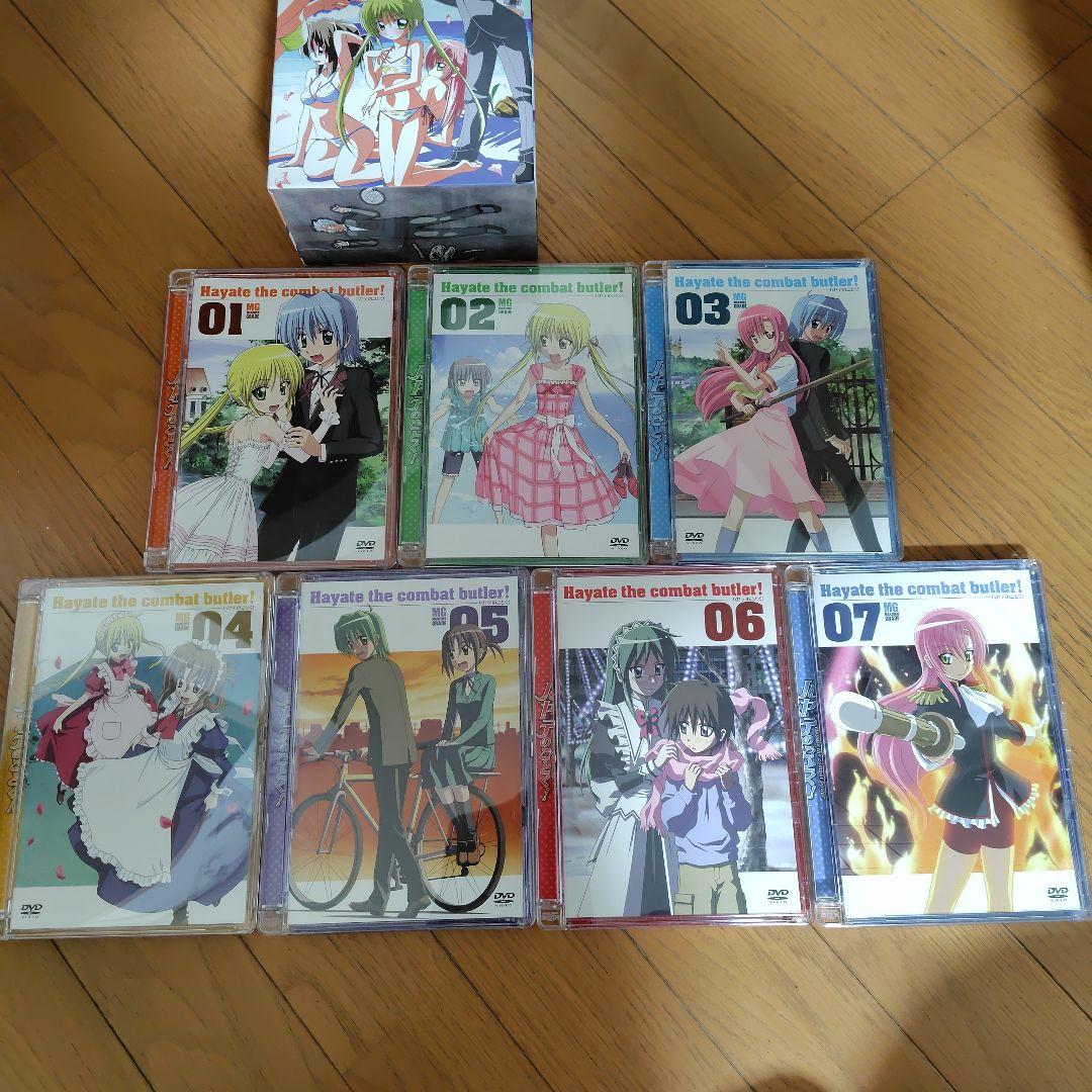 DVD ハヤテのごとく! 1期、2期 14巻セット 全巻収納BOX付き