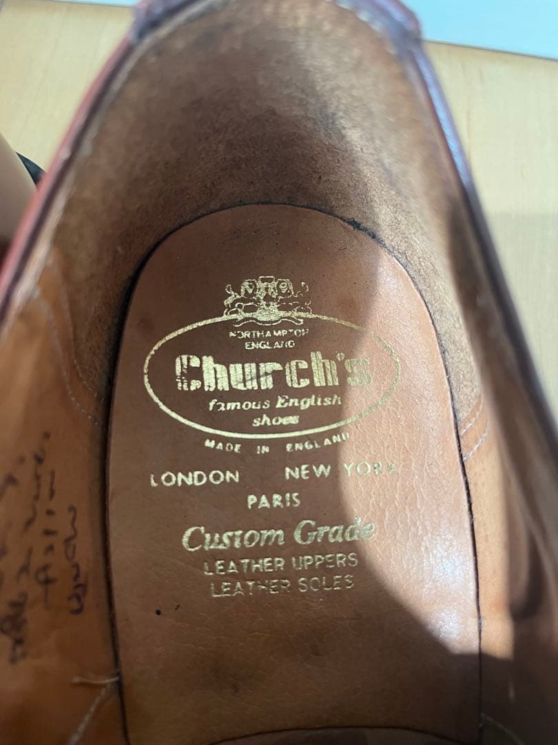 三都市 旧チャーチ WINSLOW 73ラスト サイズ70F