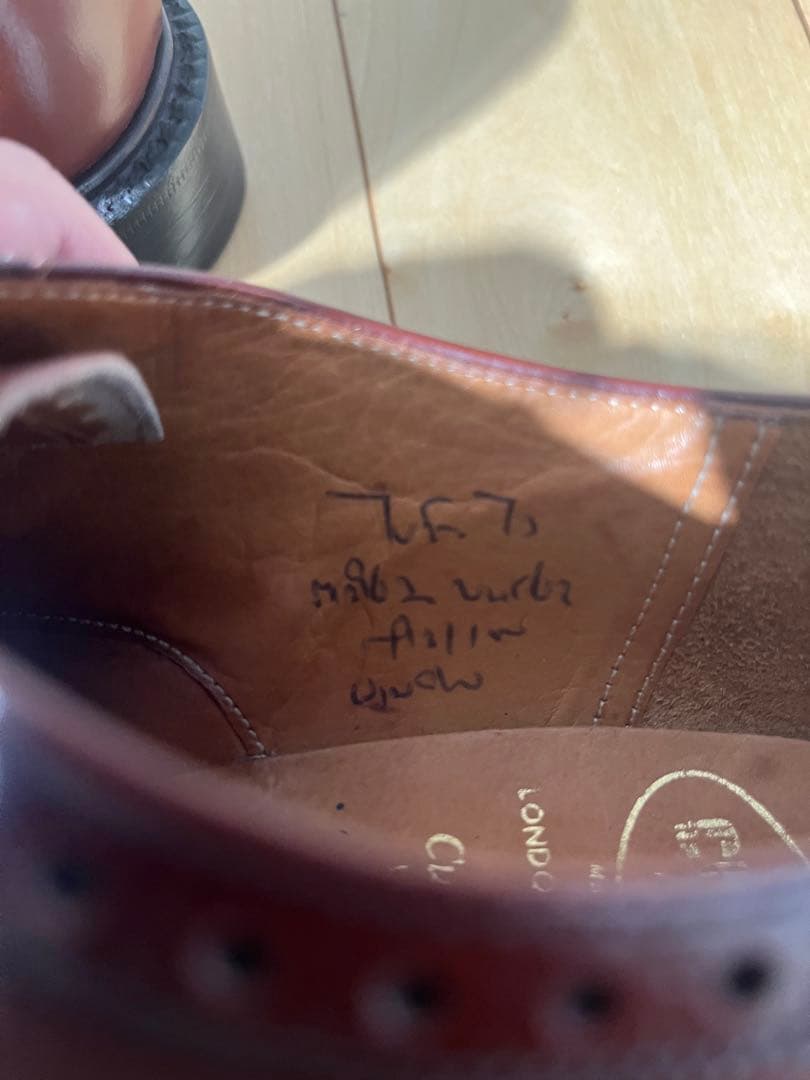 三都市 旧チャーチ WINSLOW 73ラスト サイズ70F