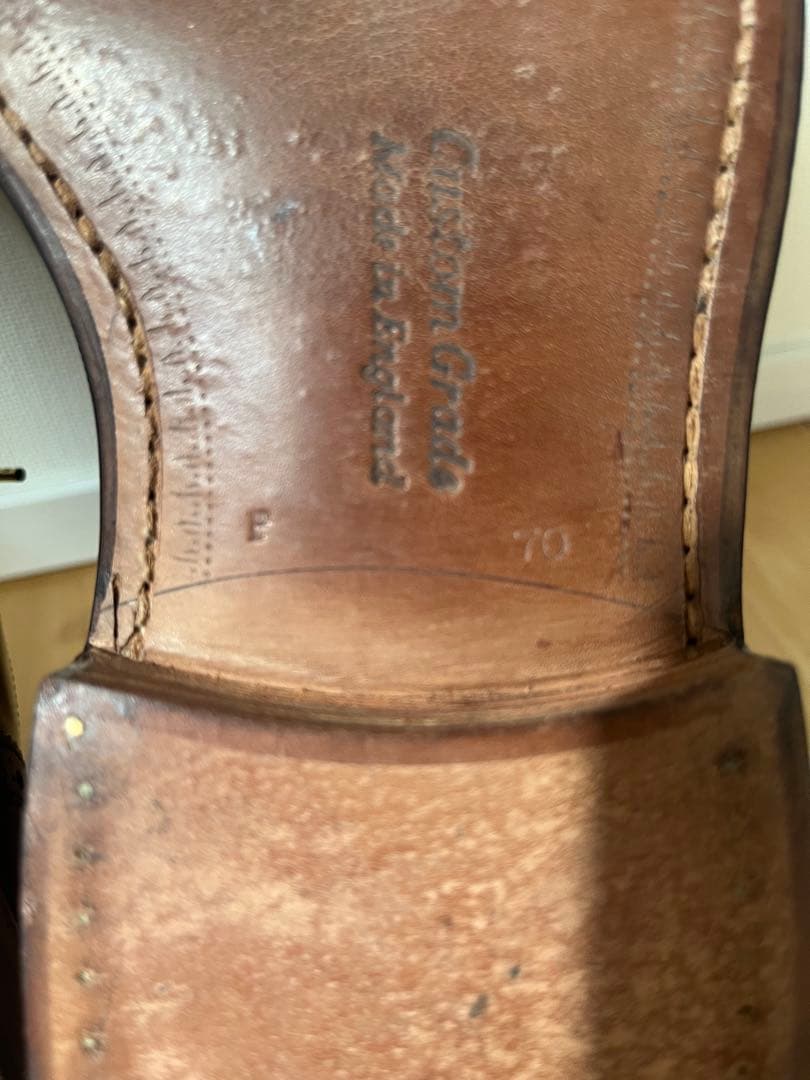 三都市 旧チャーチ WINSLOW 73ラスト サイズ70F