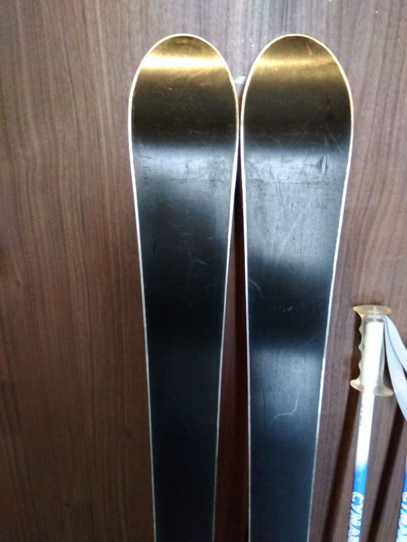 送料無料 PURE CONSCIOUS 子供用 スキーセット メンテ・WAX済✔