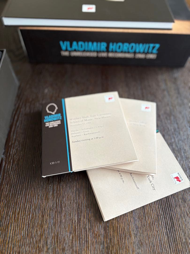 【極美品/廃盤】ホロヴィッツ 未発表ライヴ録音集 1966-1983 50枚組