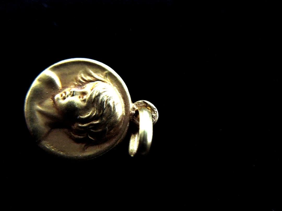 フランス ゴールドメダイ 純金 18K