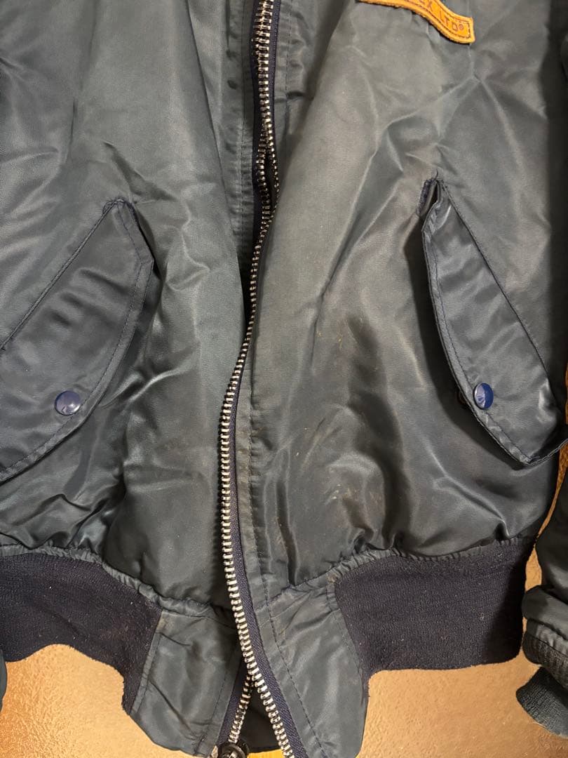 AVIREX MA-1ジャケット ネイビー