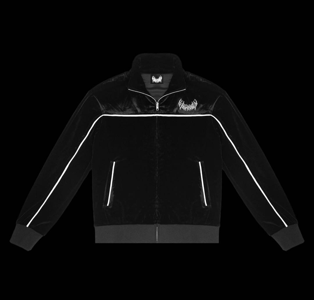 pxrgetrxxper着用 yxngbratz Velour jacket