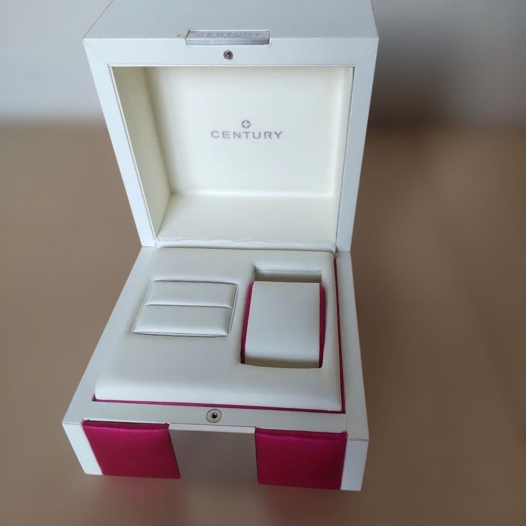 CENTURY レディース 腕時計 ブラック/ゴールド