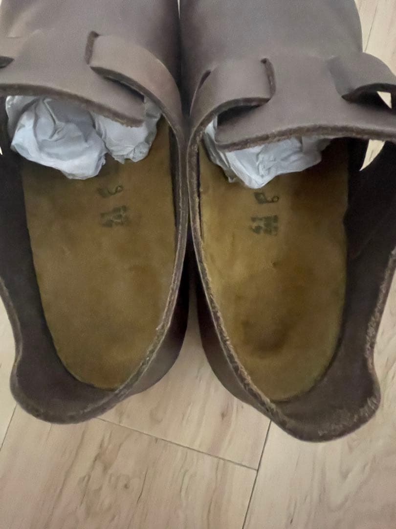 ビルケンシュトック　ロンドン　オイルドナチュラルレザー - ハバナ