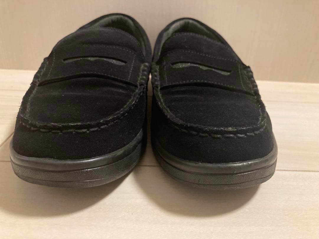 黒 スエード ローファー グラビス　オジェック　gravis ODJICK