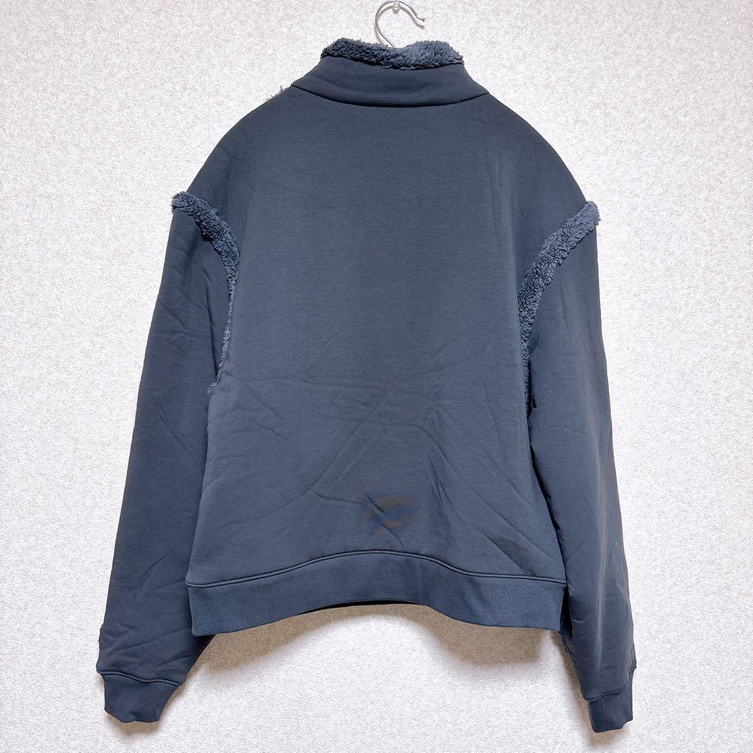 【激レア】タグ付き新品　UGGグレーハーフジップスウェットフリース 日本未発売✨