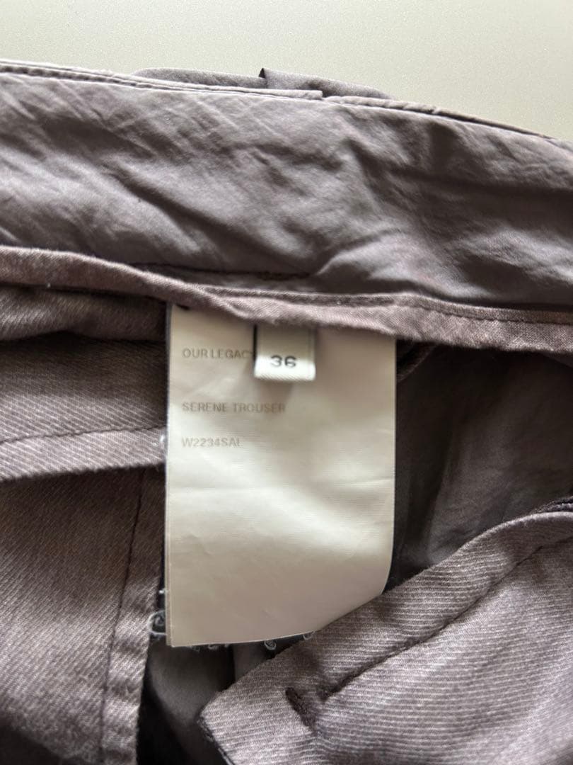 パンツ Our Legacy Tuxedo Trausers by Workshop