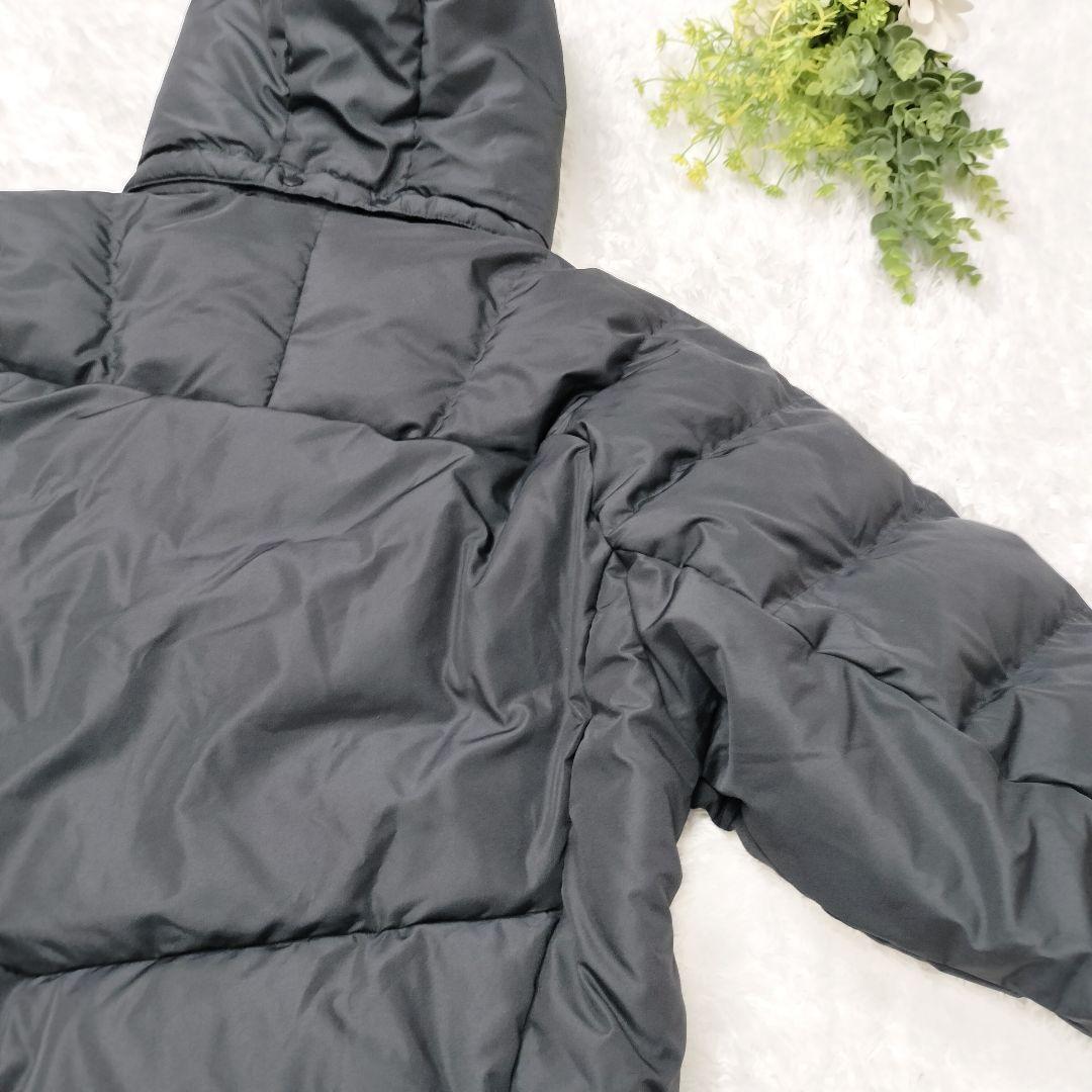 ミズノ　大きいサイズ　ベンチコート　ダウン　ロング　ブラック サッカー