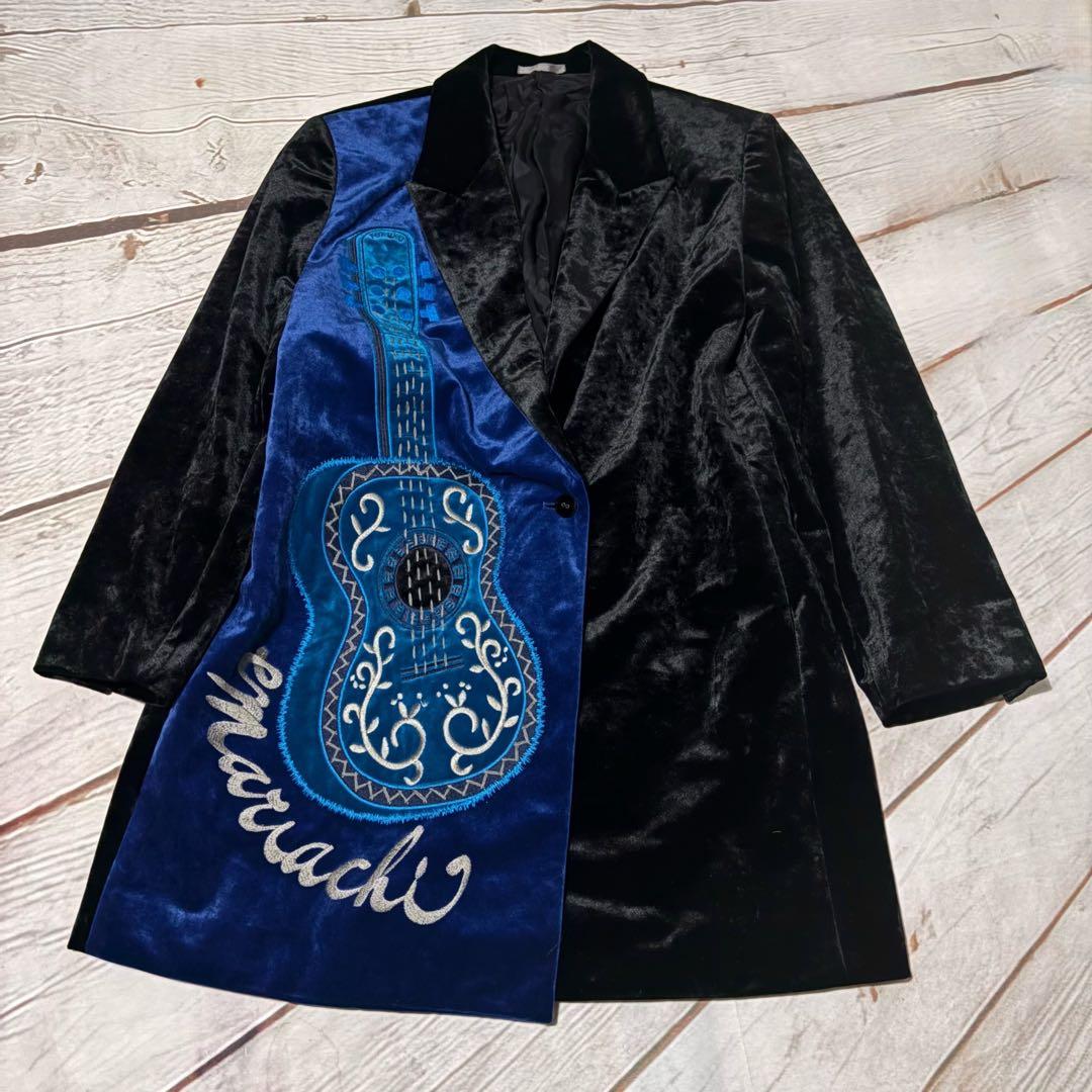 【美品】TOKUKO 1er VOL トクコプルミエヴォル ベロアコート ギター