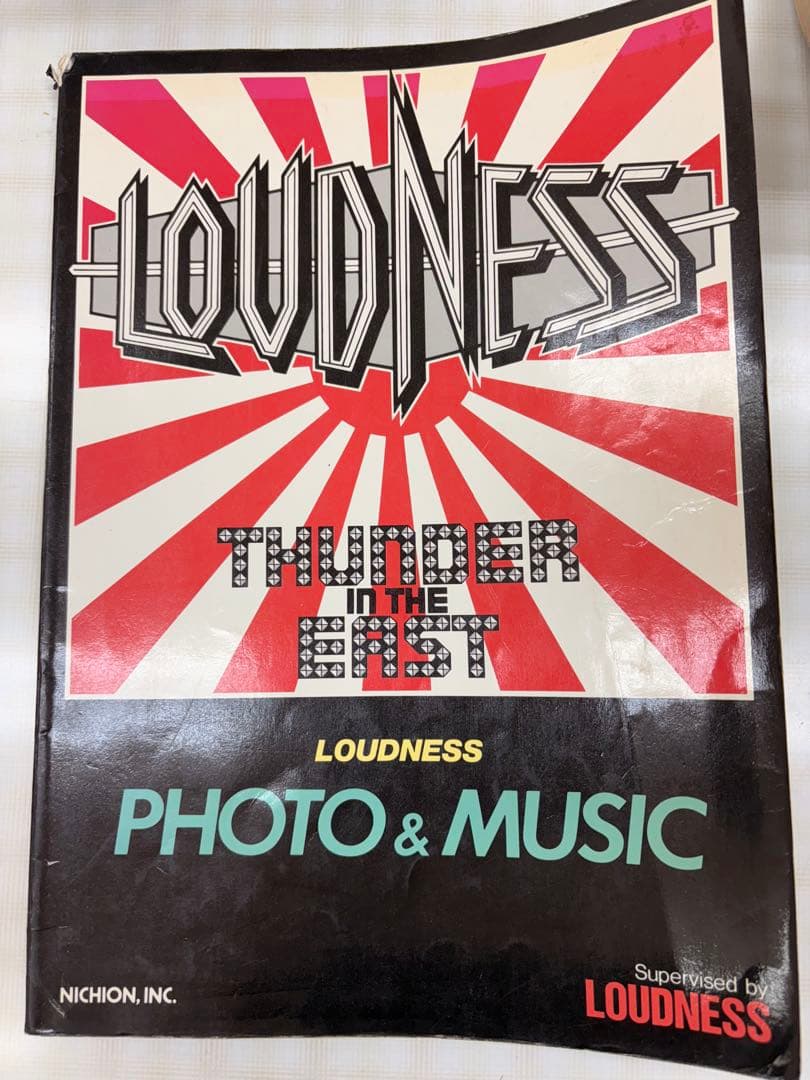 LOUDNESS ／ THUNDER IN THE EAST バンドスコア