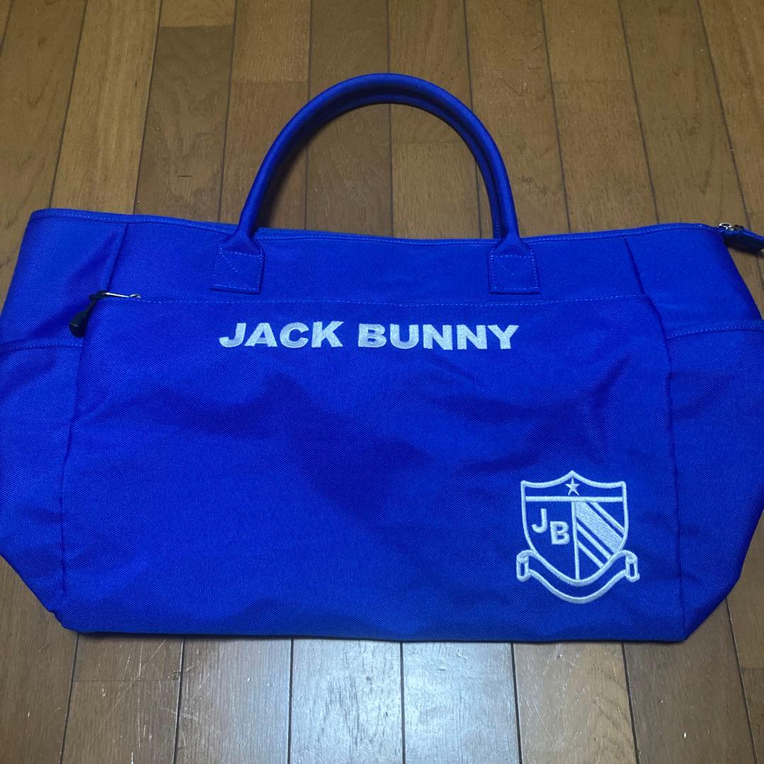 JACK BUNNY トートバッグ 青　ロッカーバッグ