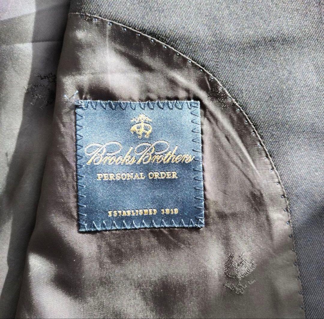 【良品】ブルックスブラザーズ セットアップ ゼニア イタリア高級生地 ネイビー