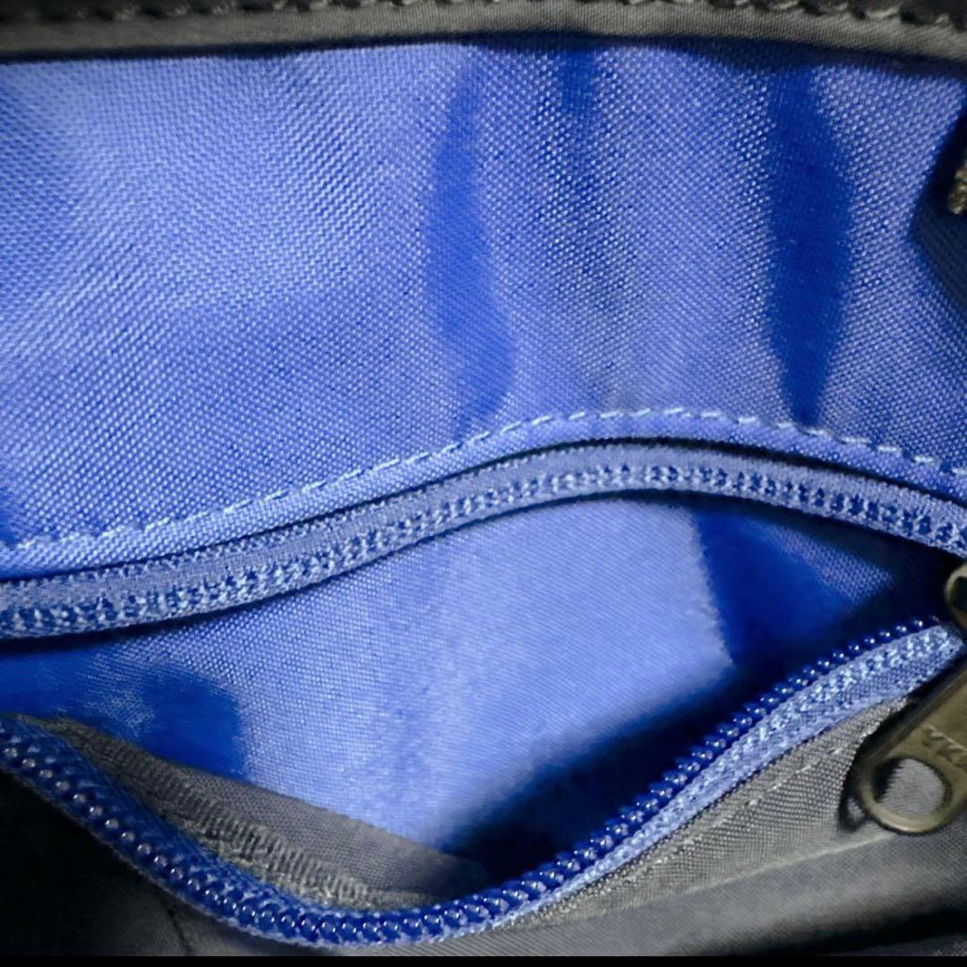 美品ポータームーストートバッグM現行日本製紺青人気PORTER通勤通学大容量ロゴ