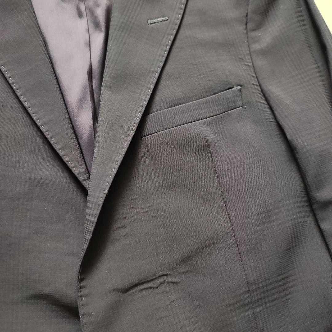 エンポリオアルマーニ　ブラック スーツ シングルブレスト