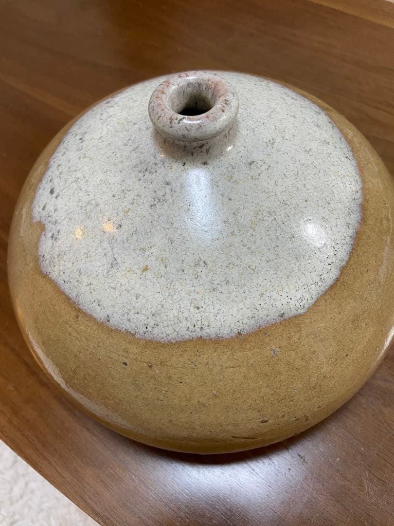 お値下価格❗️稀少【骨董品】上野焼（あがのやき）大型舟徳利