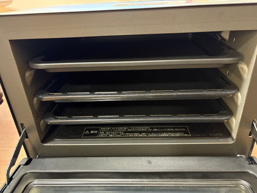 Panasonic オーブンレンジ ビストロ　黒　NE-BS803