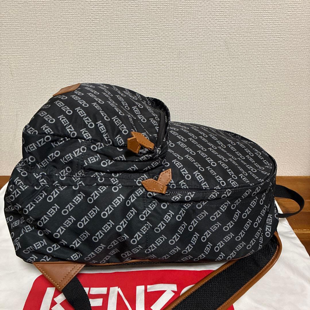 【美品】KENZO　保存袋付き　A4収納 ケンゾー リュック　バックパック