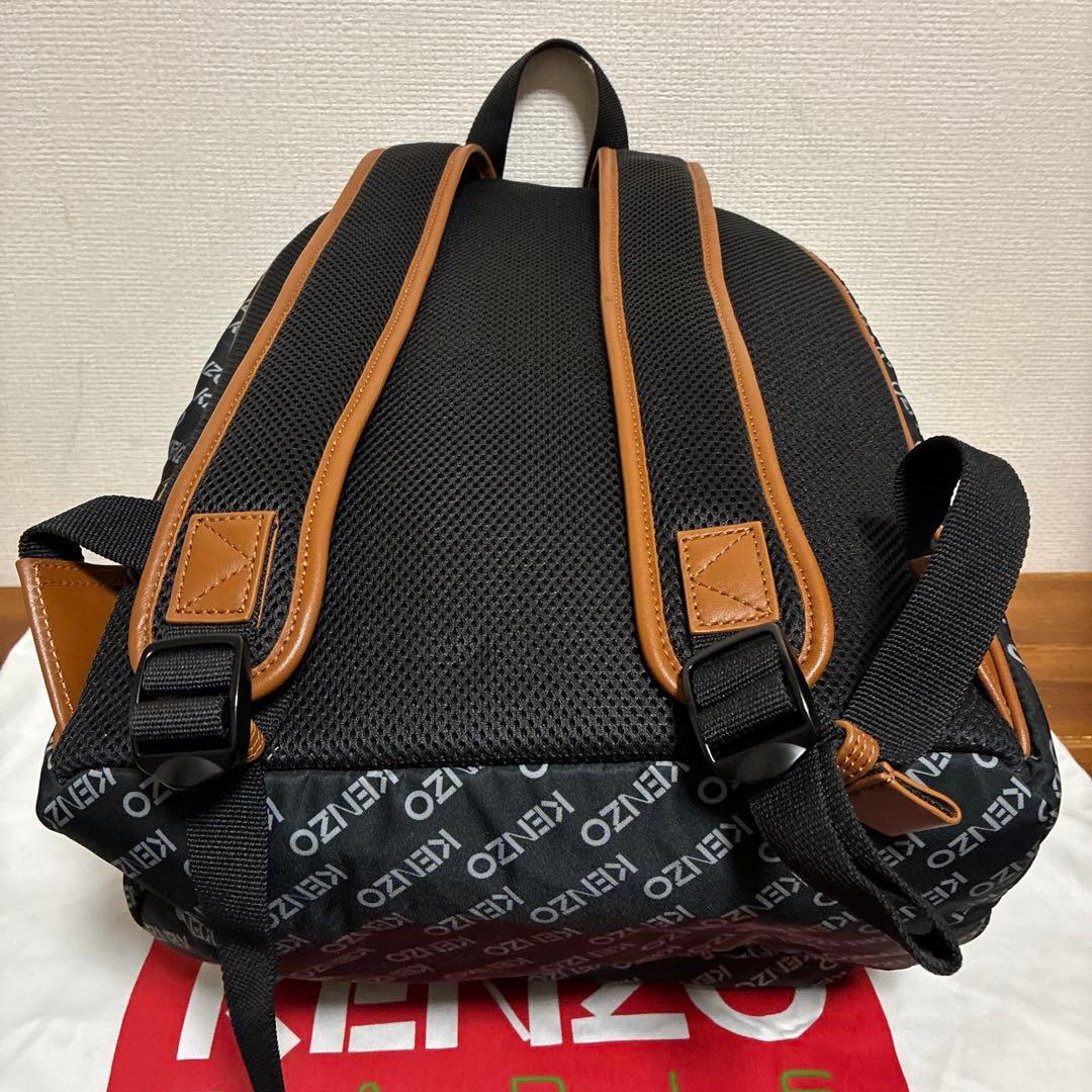 【美品】KENZO　保存袋付き　A4収納 ケンゾー リュック　バックパック