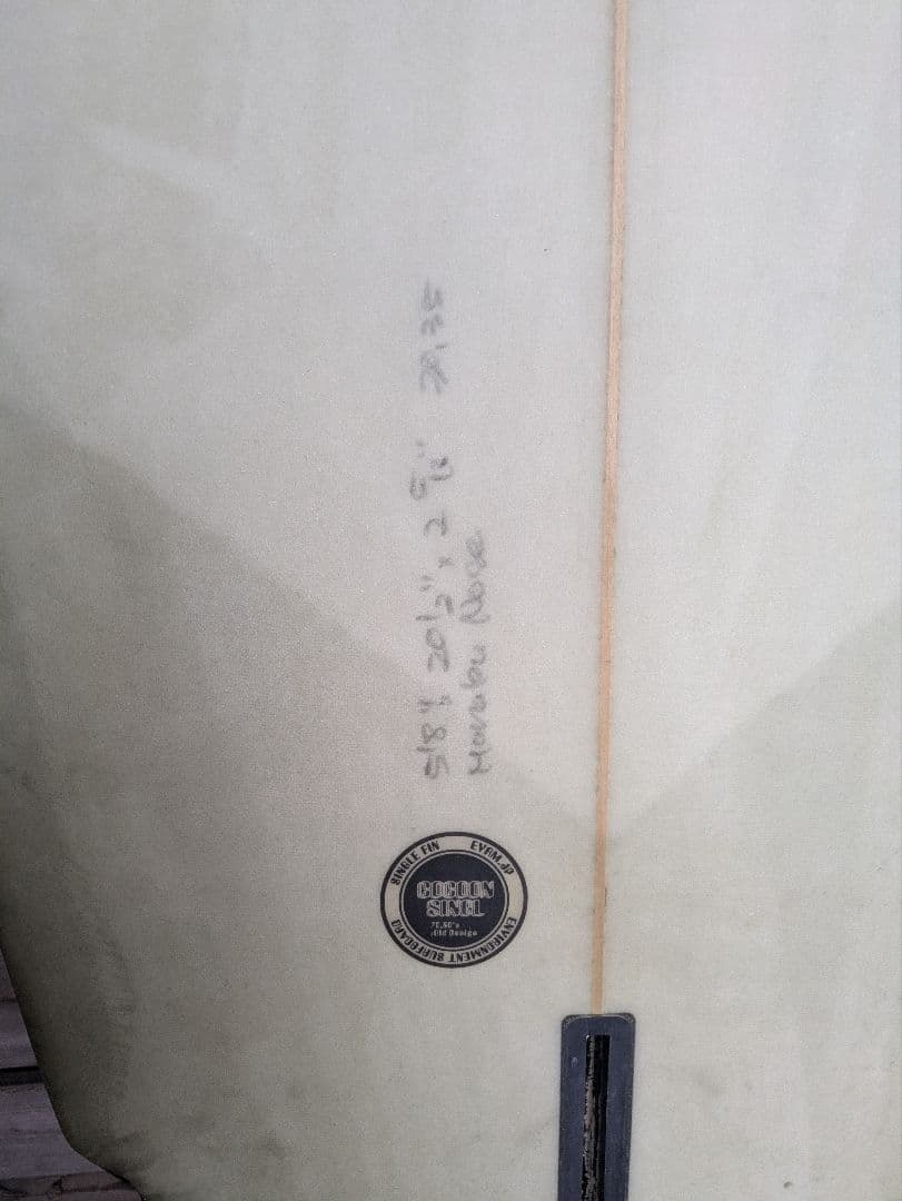 アウトレット surfboard サーフボード シングル　シングルフィン