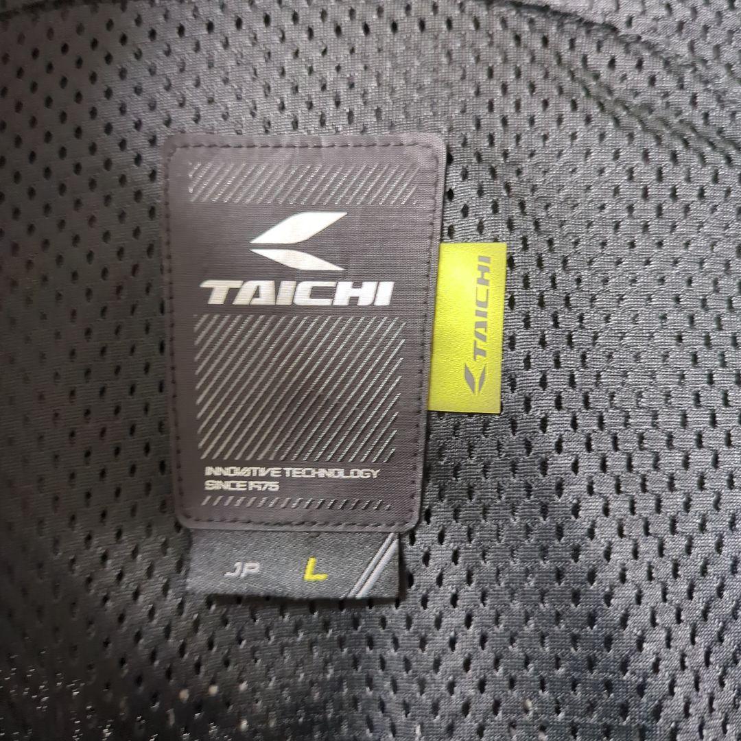 RSタイチ エアーフリップパーカ RSJ334 BLACK/WHITE L