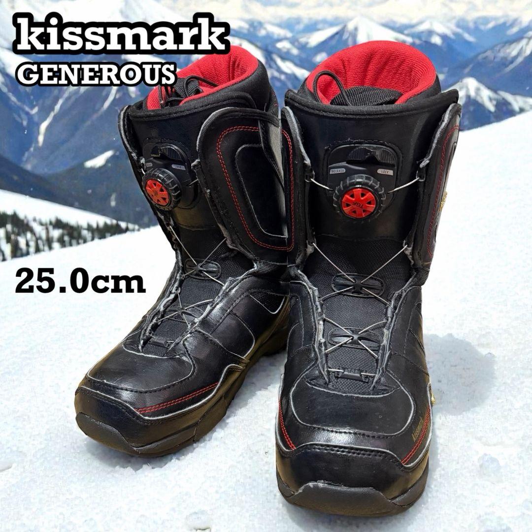 【キスマーク】 GENEROUS 11 スノーボードブーツ BOA 25cm
