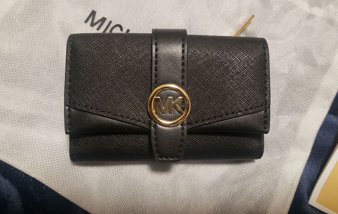 新品未使用 マイケルコース MICHEAL KORS ブラック　キーケース