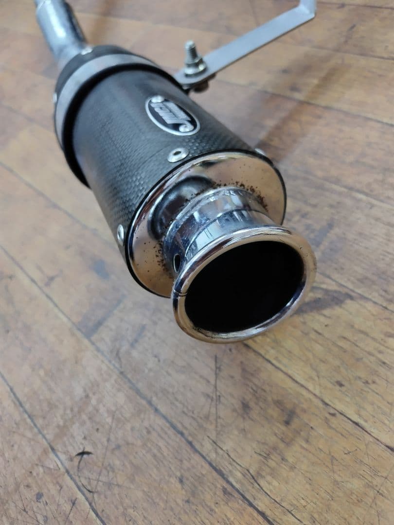 モンキー　キャブ用　デイトナ　カーボンマフラー