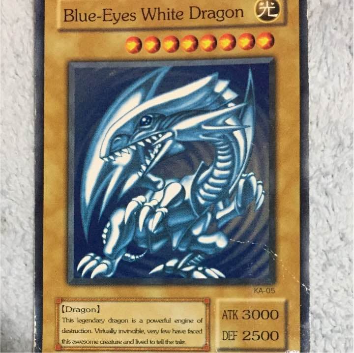 遊戯王  ブルーアイズホワイトドラゴン 英語版