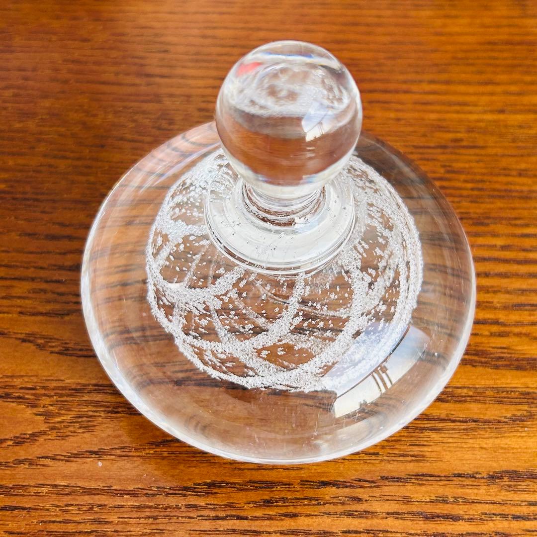 田井将博　作家　ガラス　浅漬け鉢　気泡　渦巻き