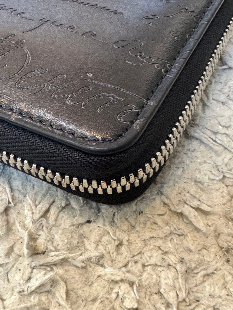 Berluti ベルルッティ　イタウバ　スクエア　財布　ラウンドジップ