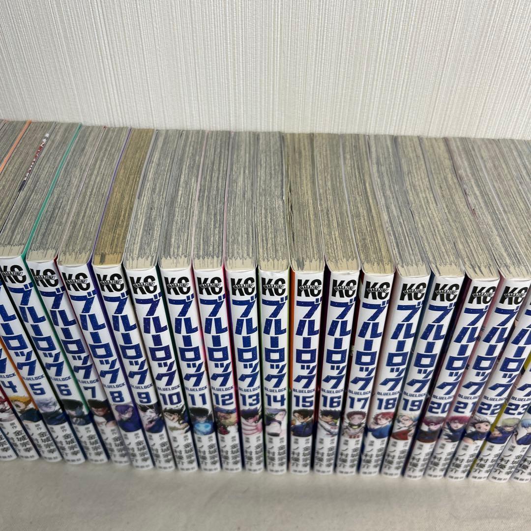【全巻】ブルーロック 1巻〜37巻　凪1巻〜５巻　全巻セット